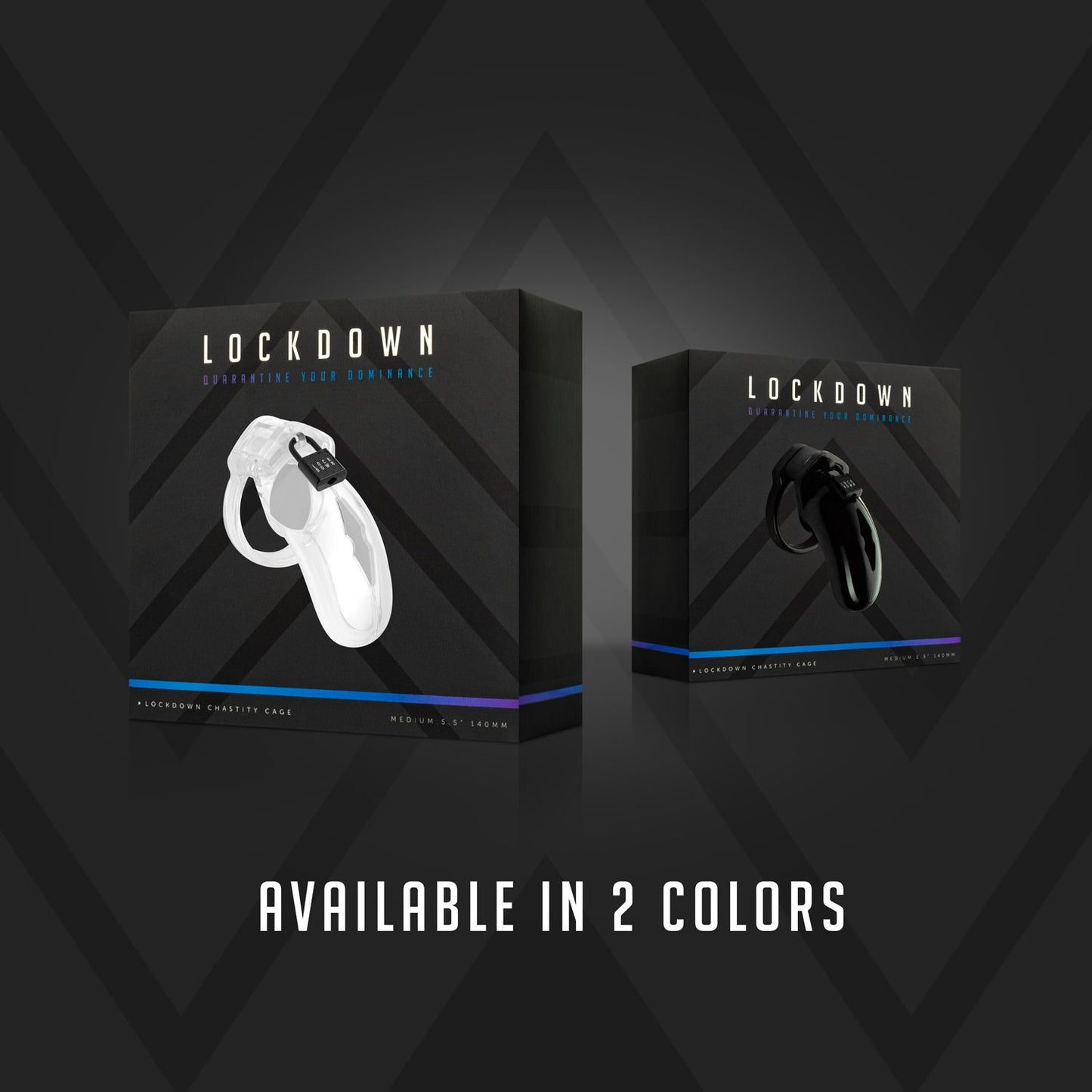 Lockdown Kuisheidskooi Transparant - Medium