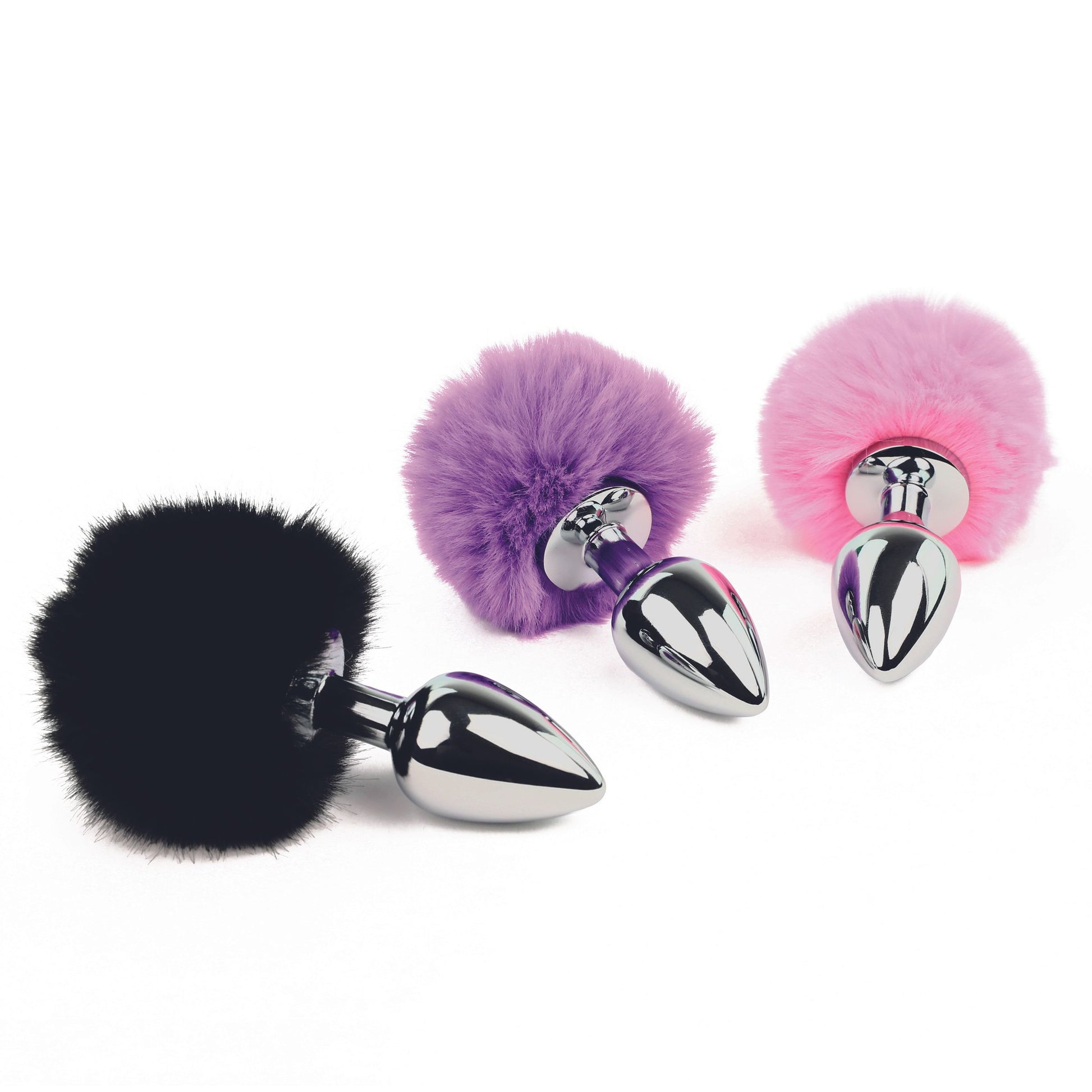 FeelzToys - Bunny Tails Butt Plug Roze