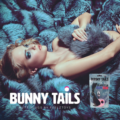 FeelzToys - Bunny Tails Butt Plug Roze